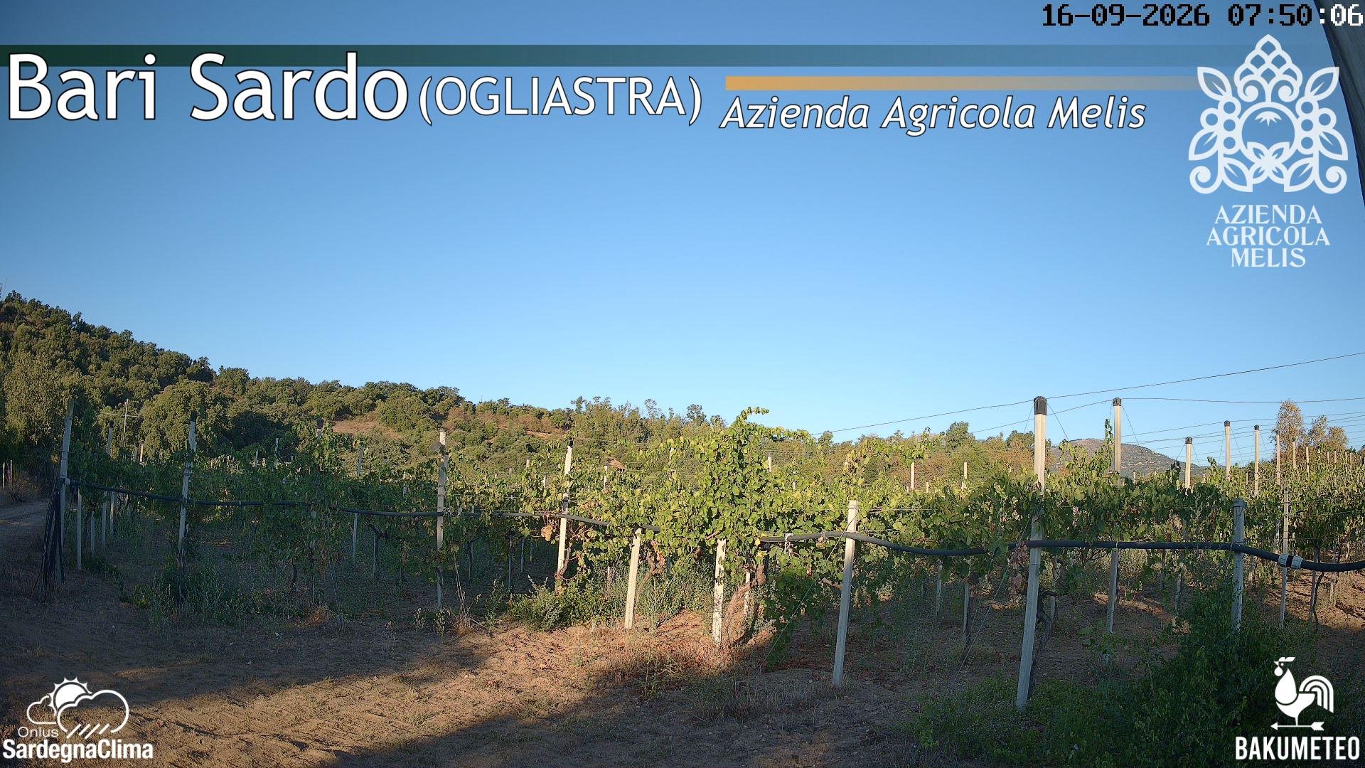 time-lapse frame, Bari Sardo webcam
