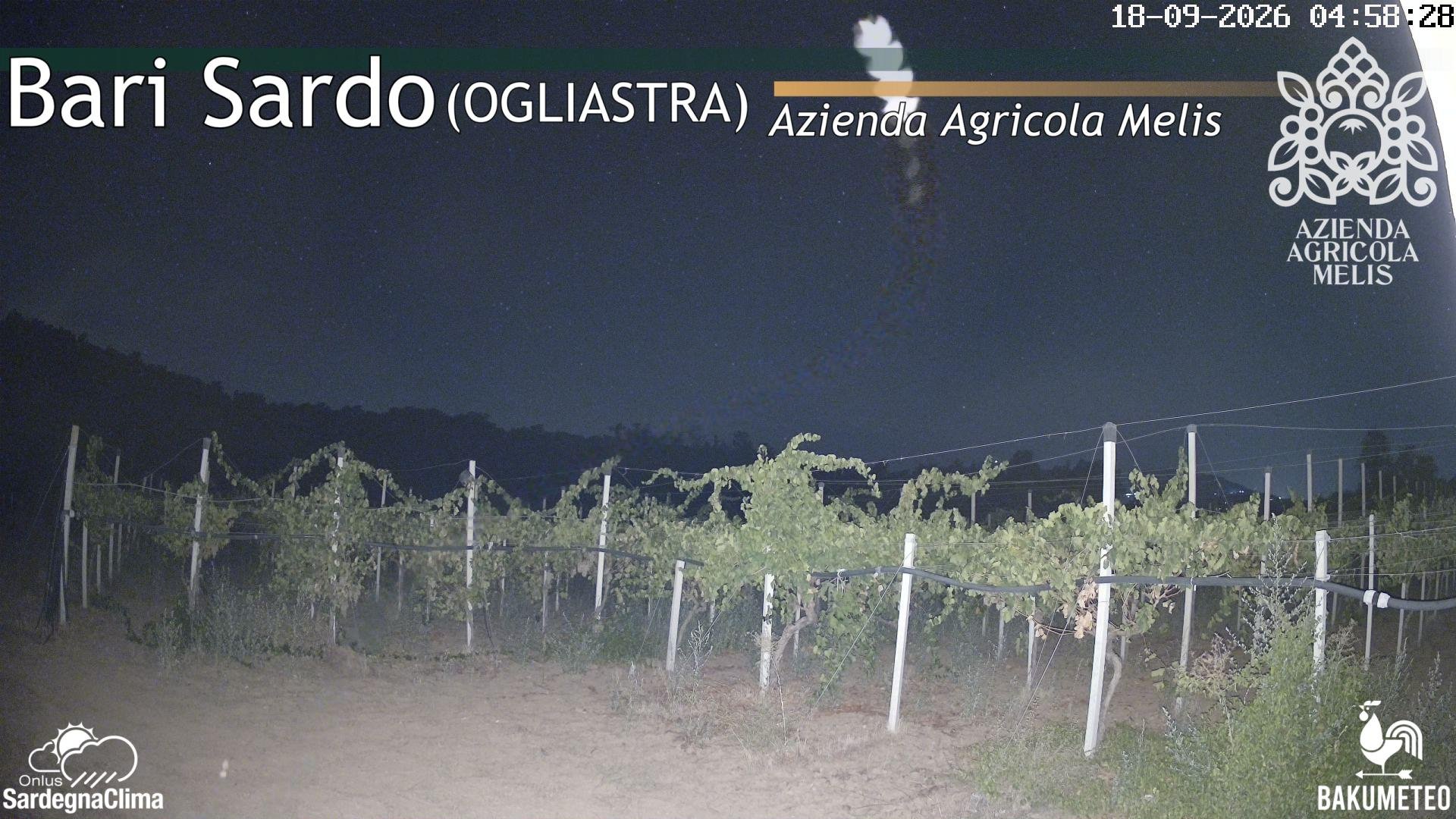 time-lapse frame, Bari Sardo webcam