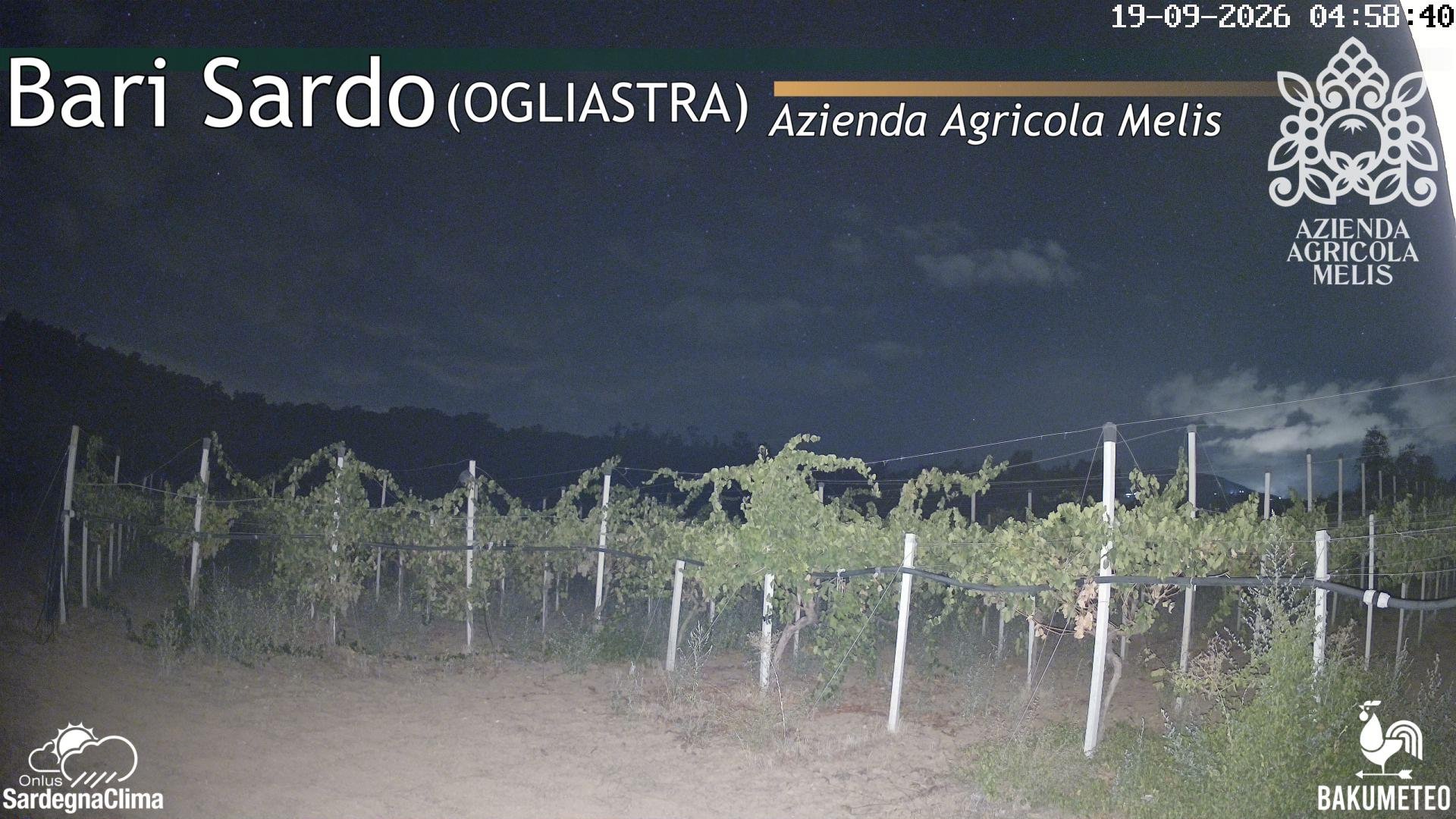 time-lapse frame, Bari Sardo webcam