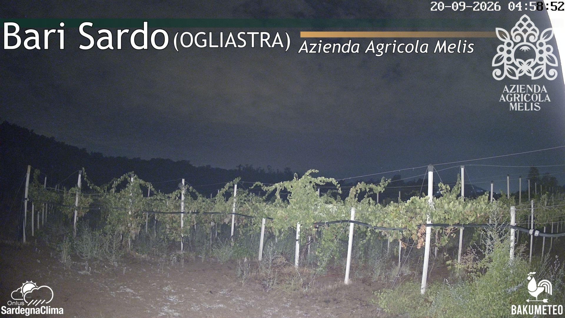 time-lapse frame, Bari Sardo webcam