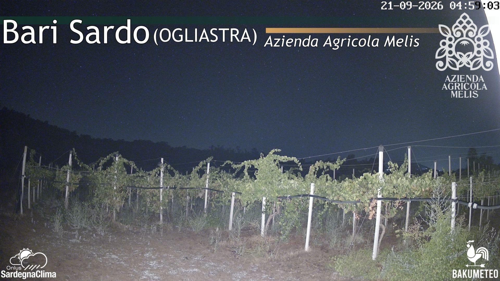 time-lapse frame, Bari Sardo webcam
