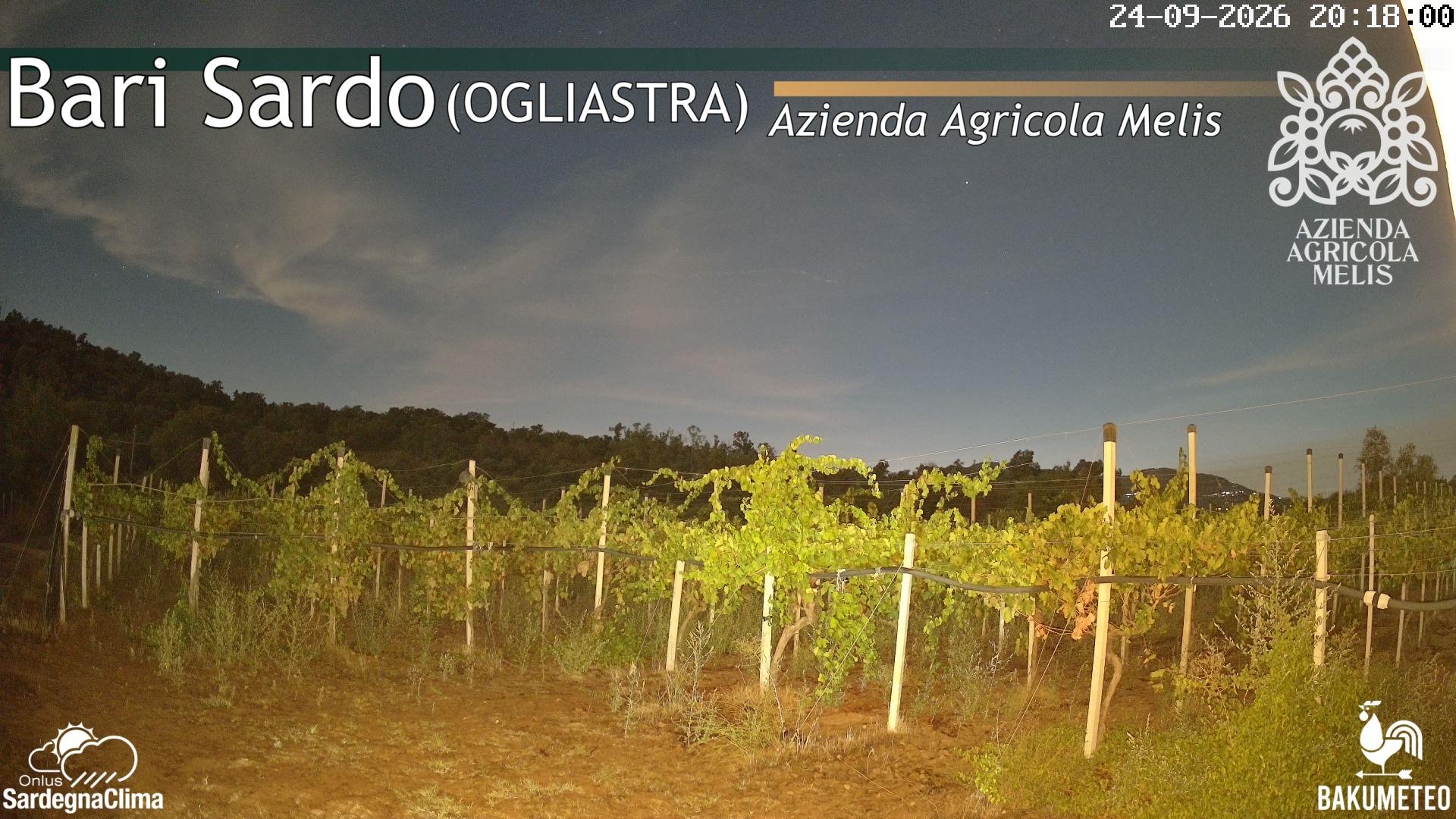 time-lapse frame, Bari Sardo webcam
