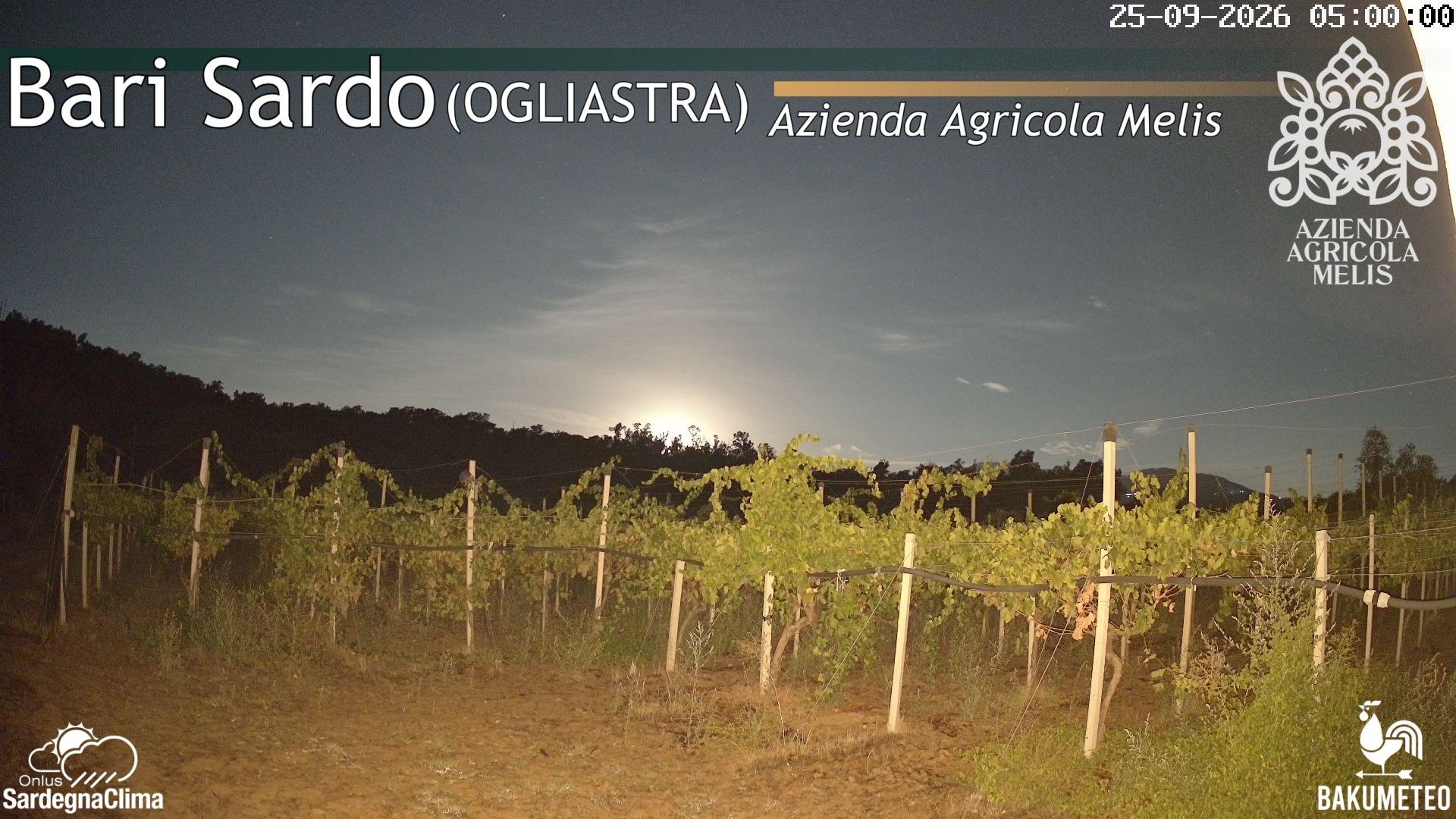 time-lapse frame, Bari Sardo webcam
