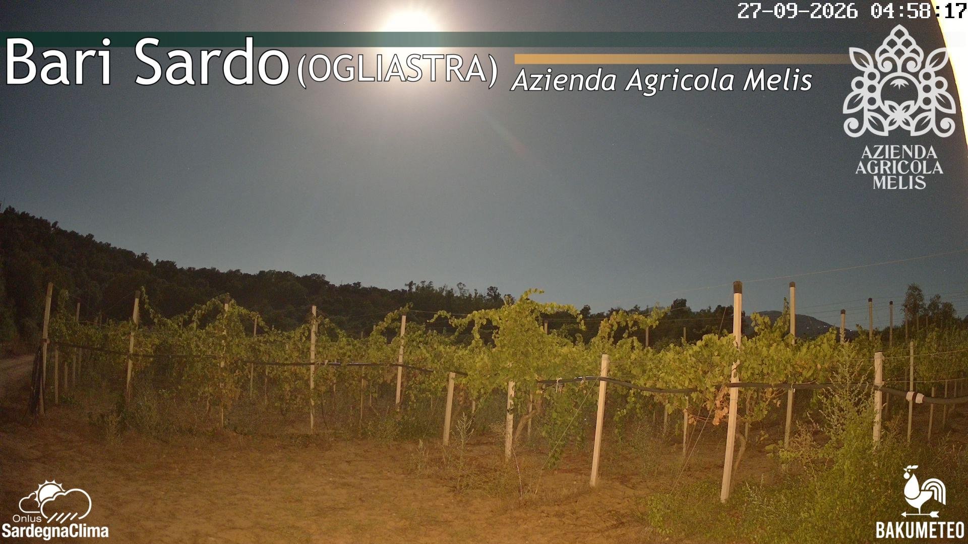 time-lapse frame, Bari Sardo webcam