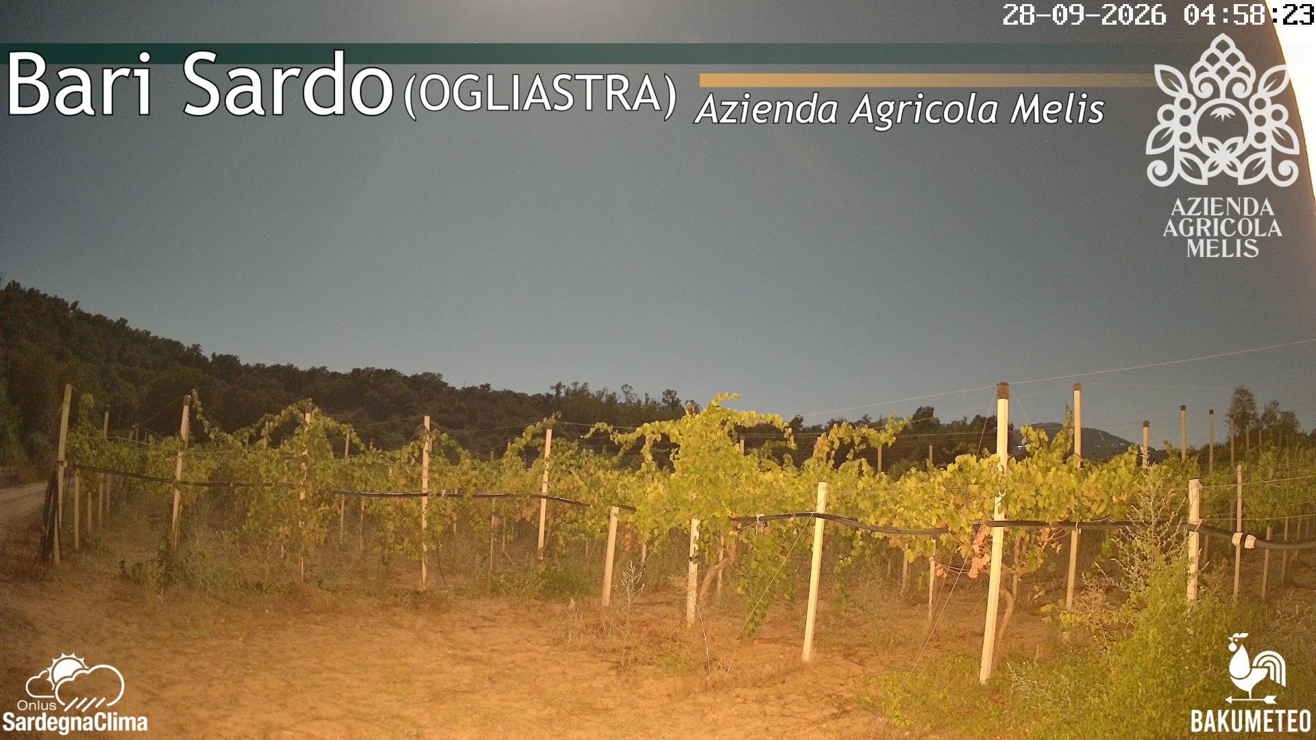 time-lapse frame, Bari Sardo webcam