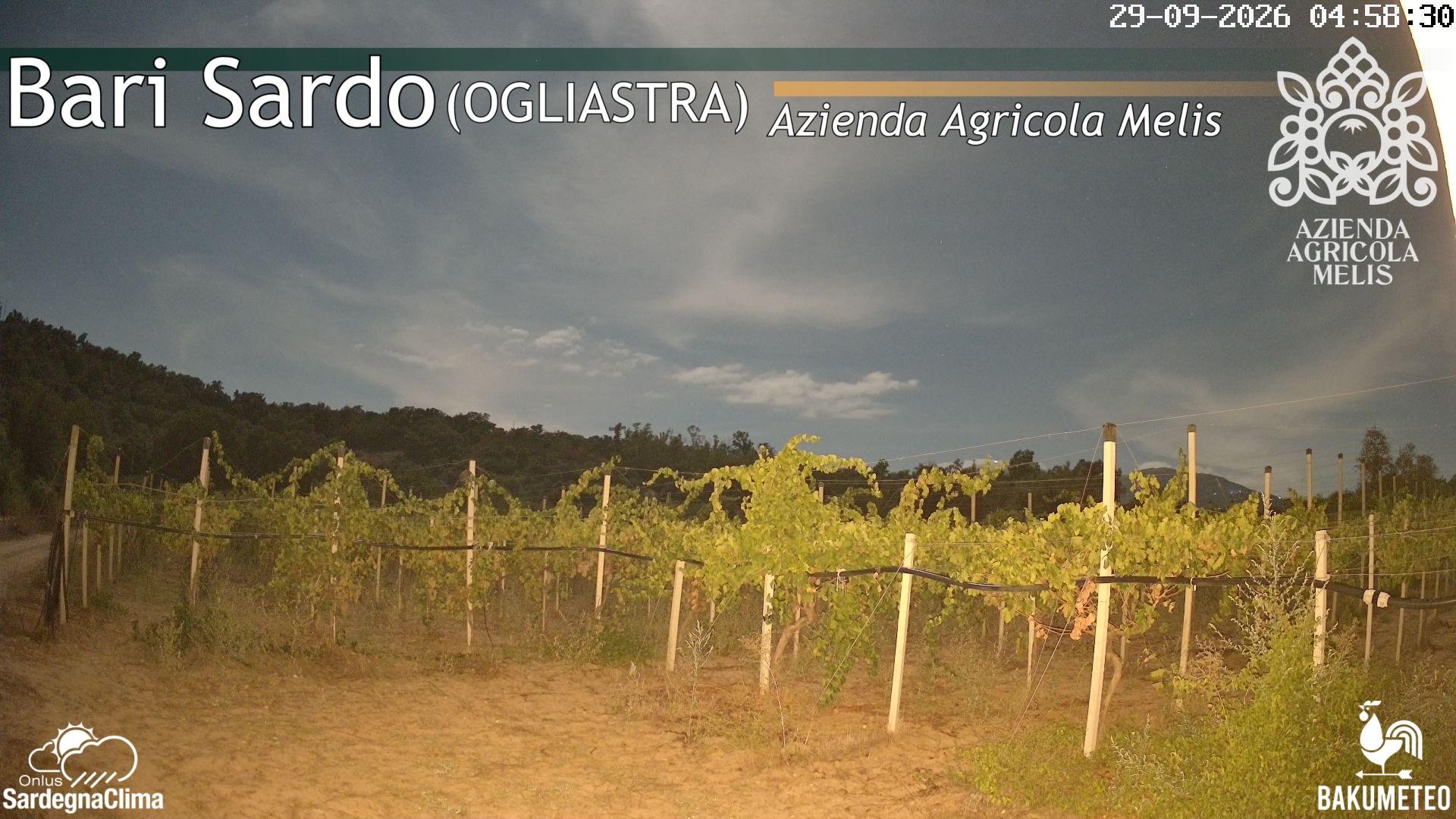 time-lapse frame, Bari Sardo webcam