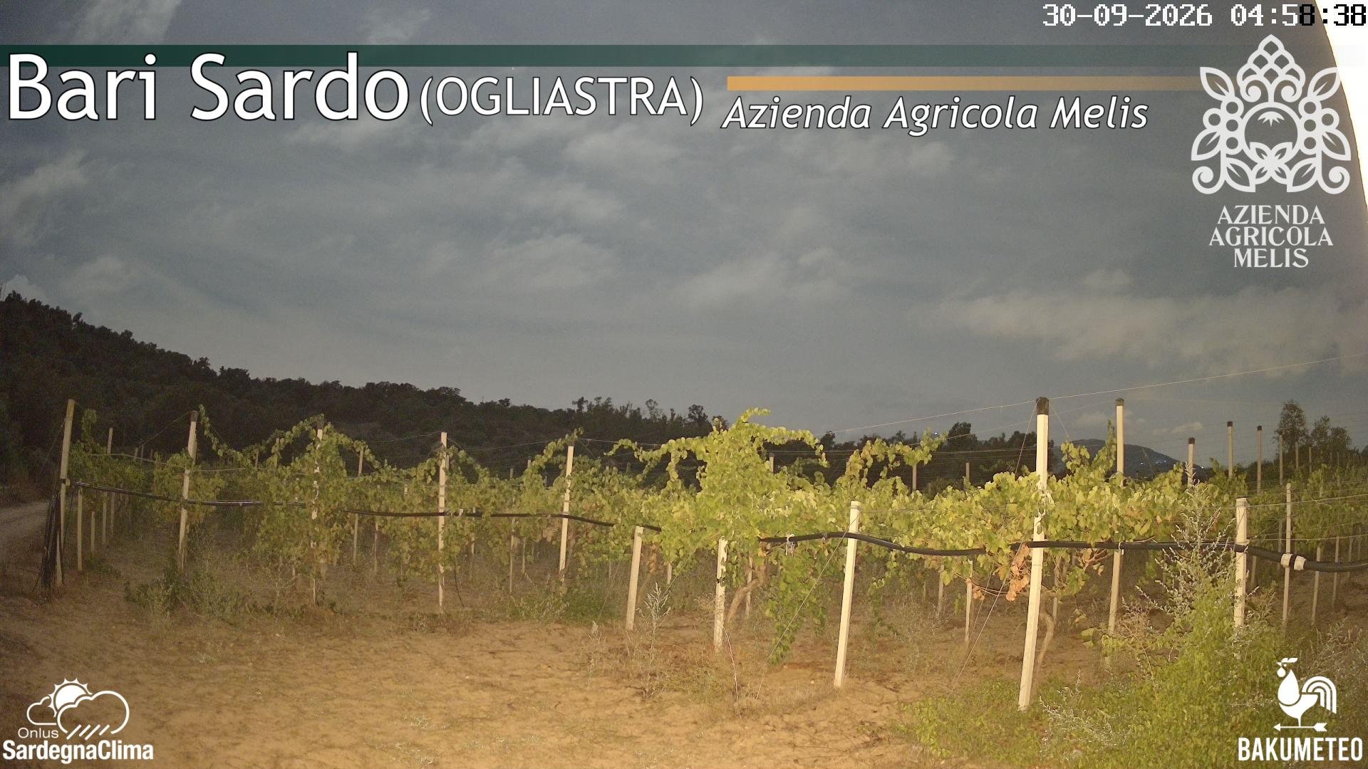 time-lapse frame, Bari Sardo webcam