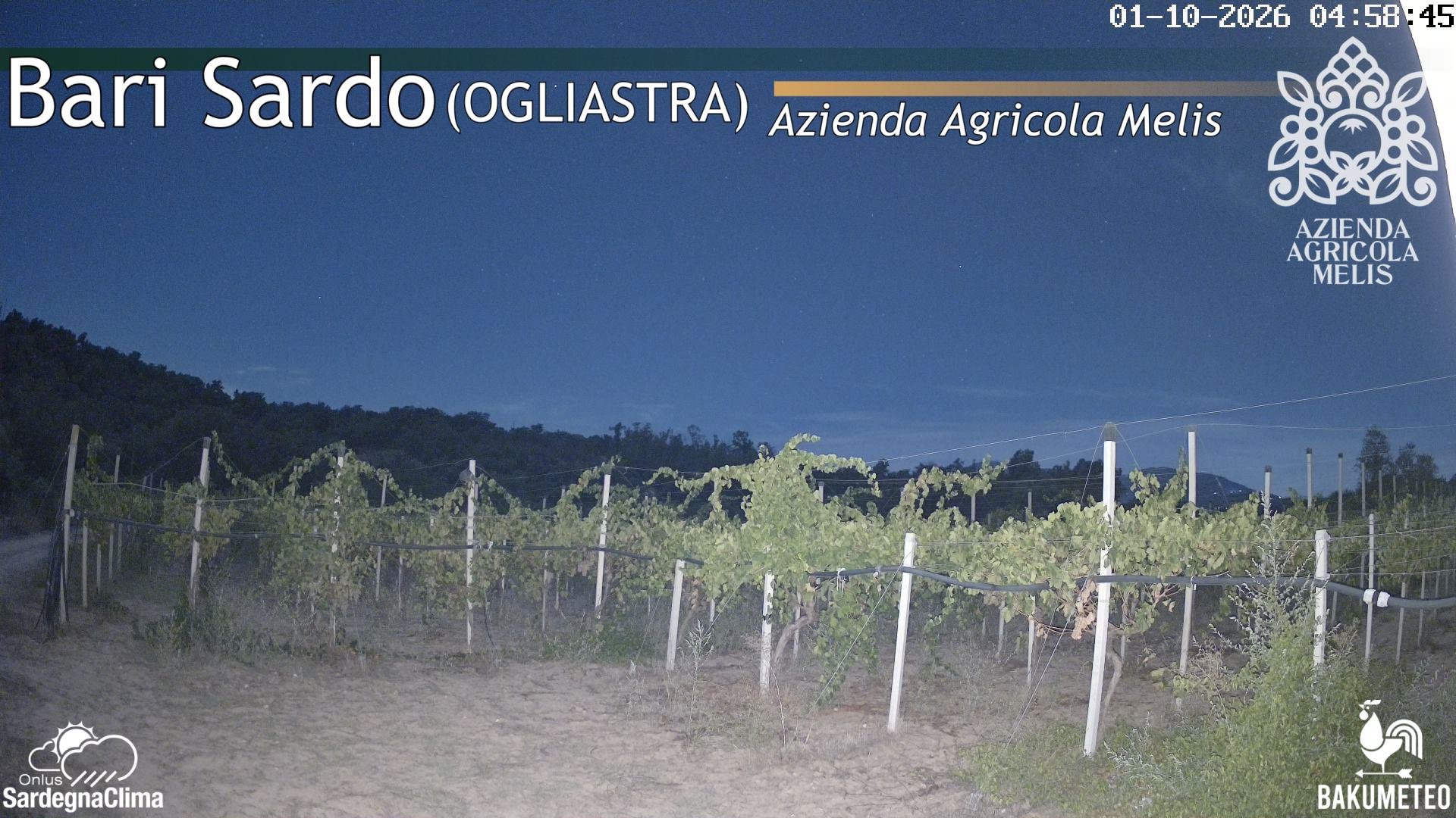 time-lapse frame, Bari Sardo webcam