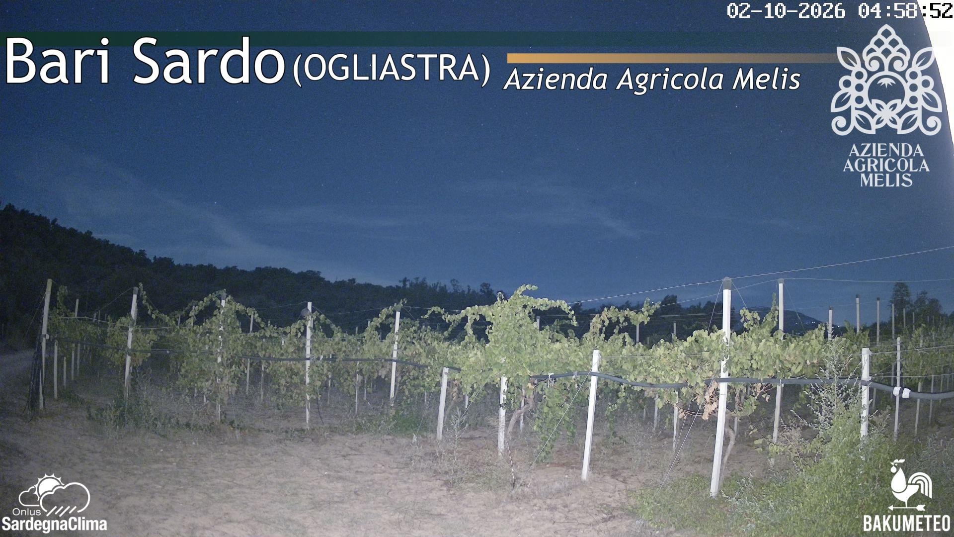 time-lapse frame, Bari Sardo webcam