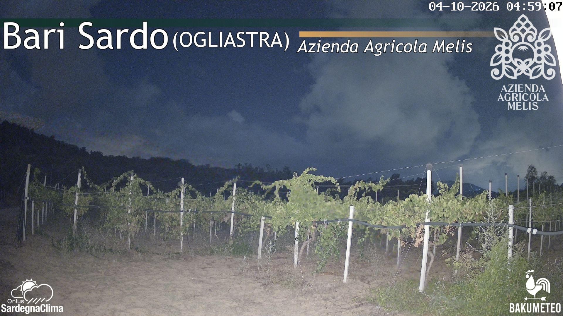 time-lapse frame, Bari Sardo webcam