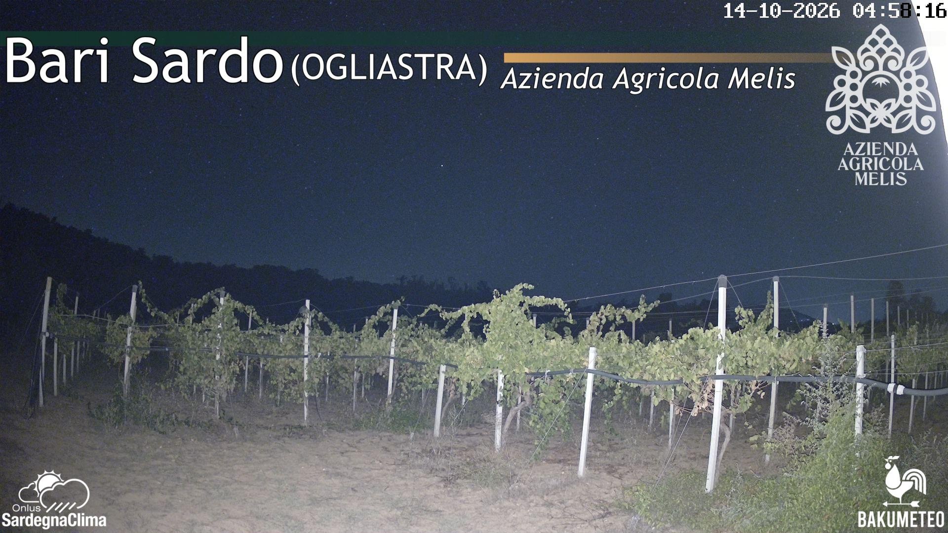 time-lapse frame, Bari Sardo webcam