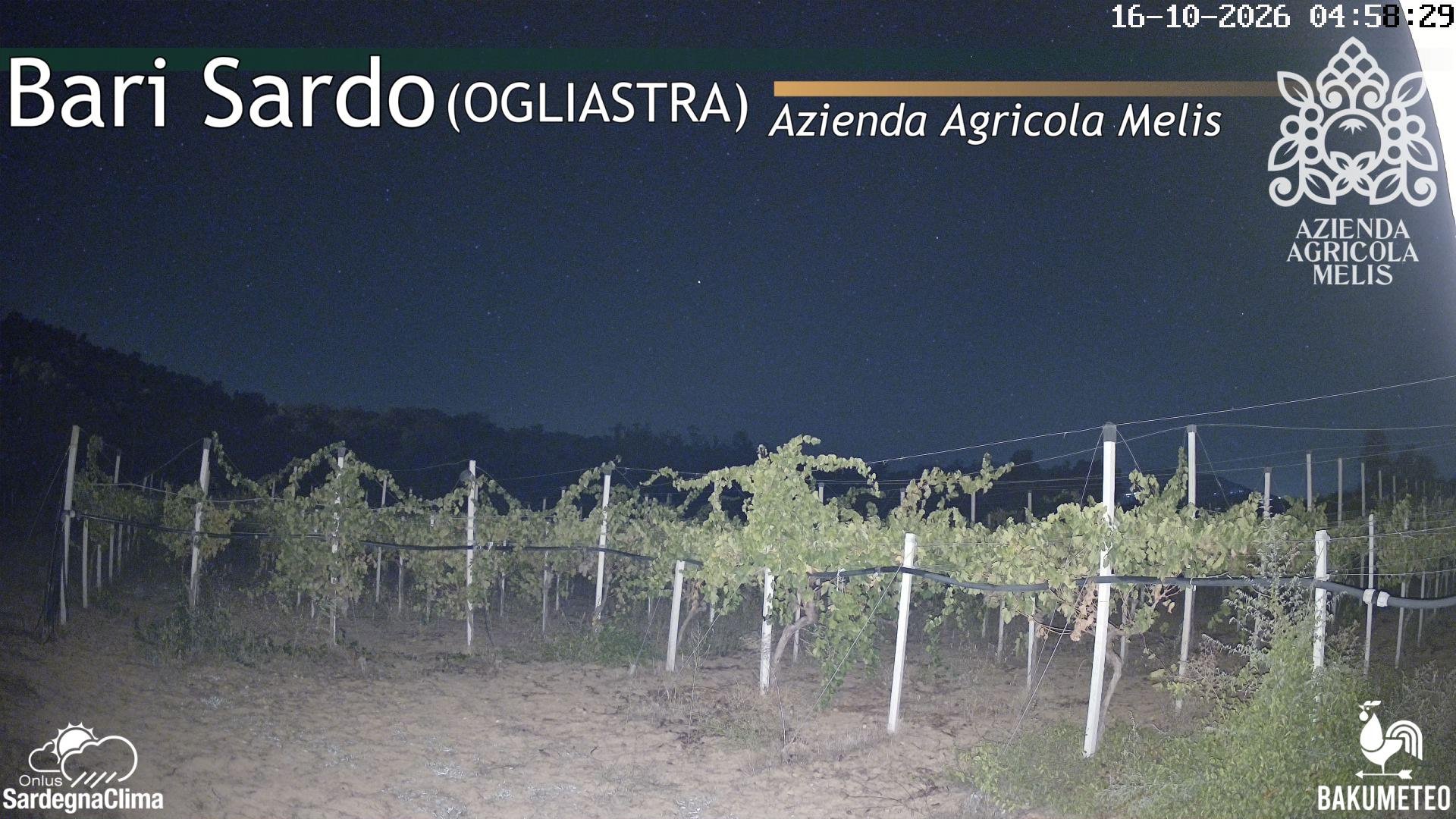 time-lapse frame, Bari Sardo webcam