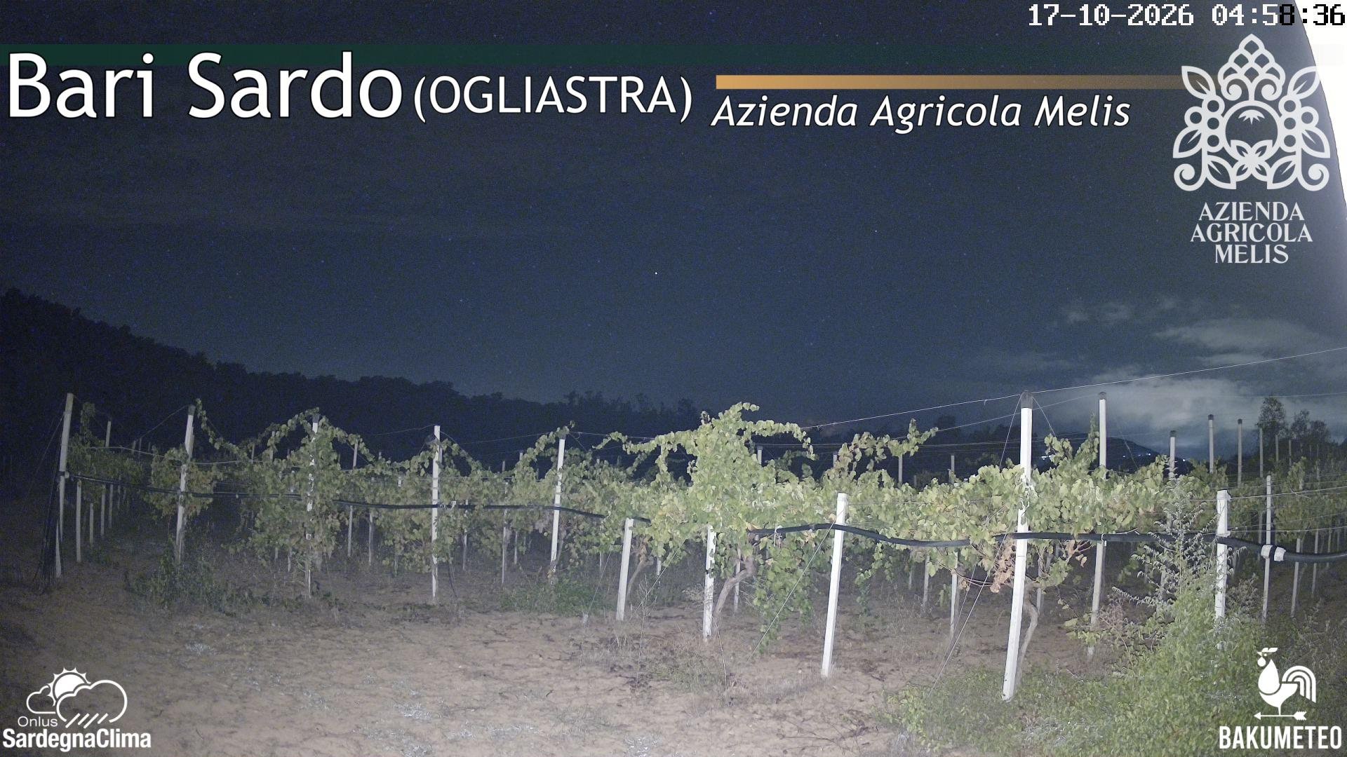 time-lapse frame, Bari Sardo webcam
