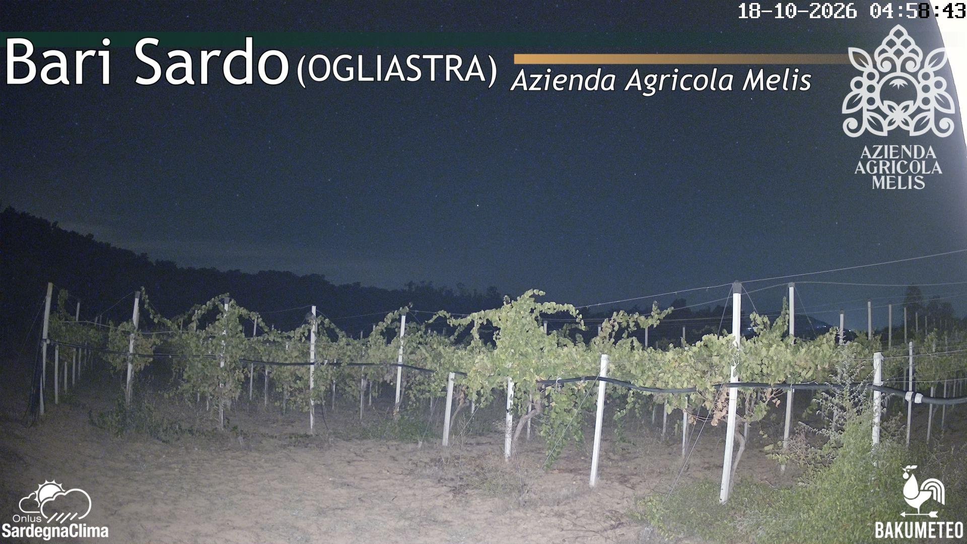 time-lapse frame, Bari Sardo webcam