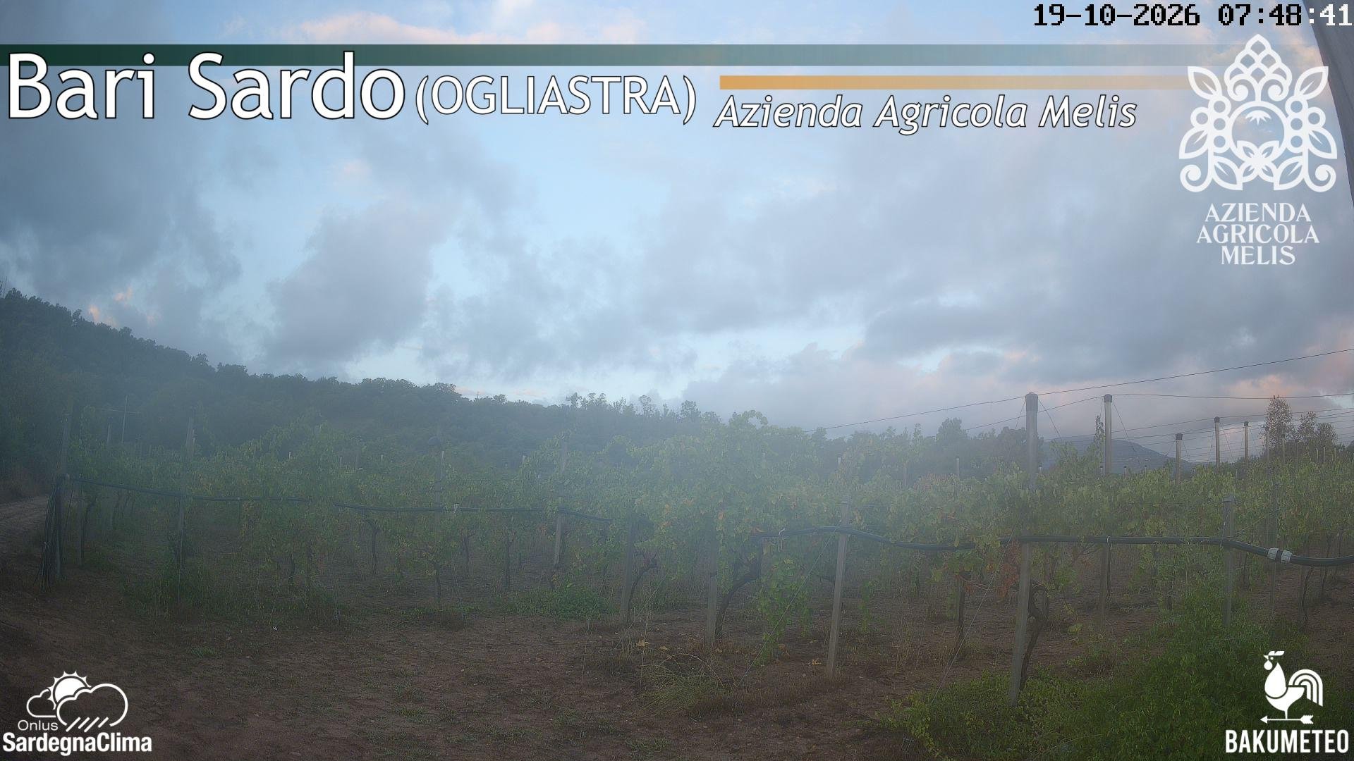 time-lapse frame, Bari Sardo webcam