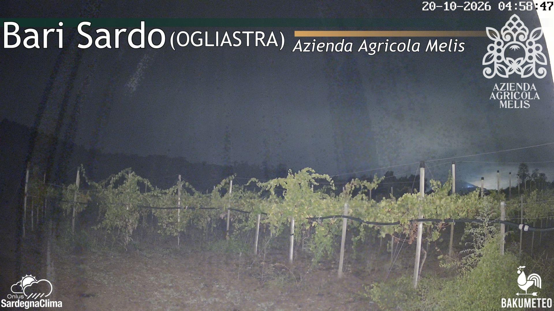 time-lapse frame, Bari Sardo webcam