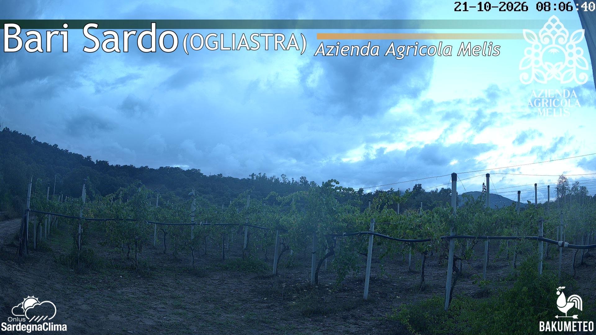 time-lapse frame, Bari Sardo webcam