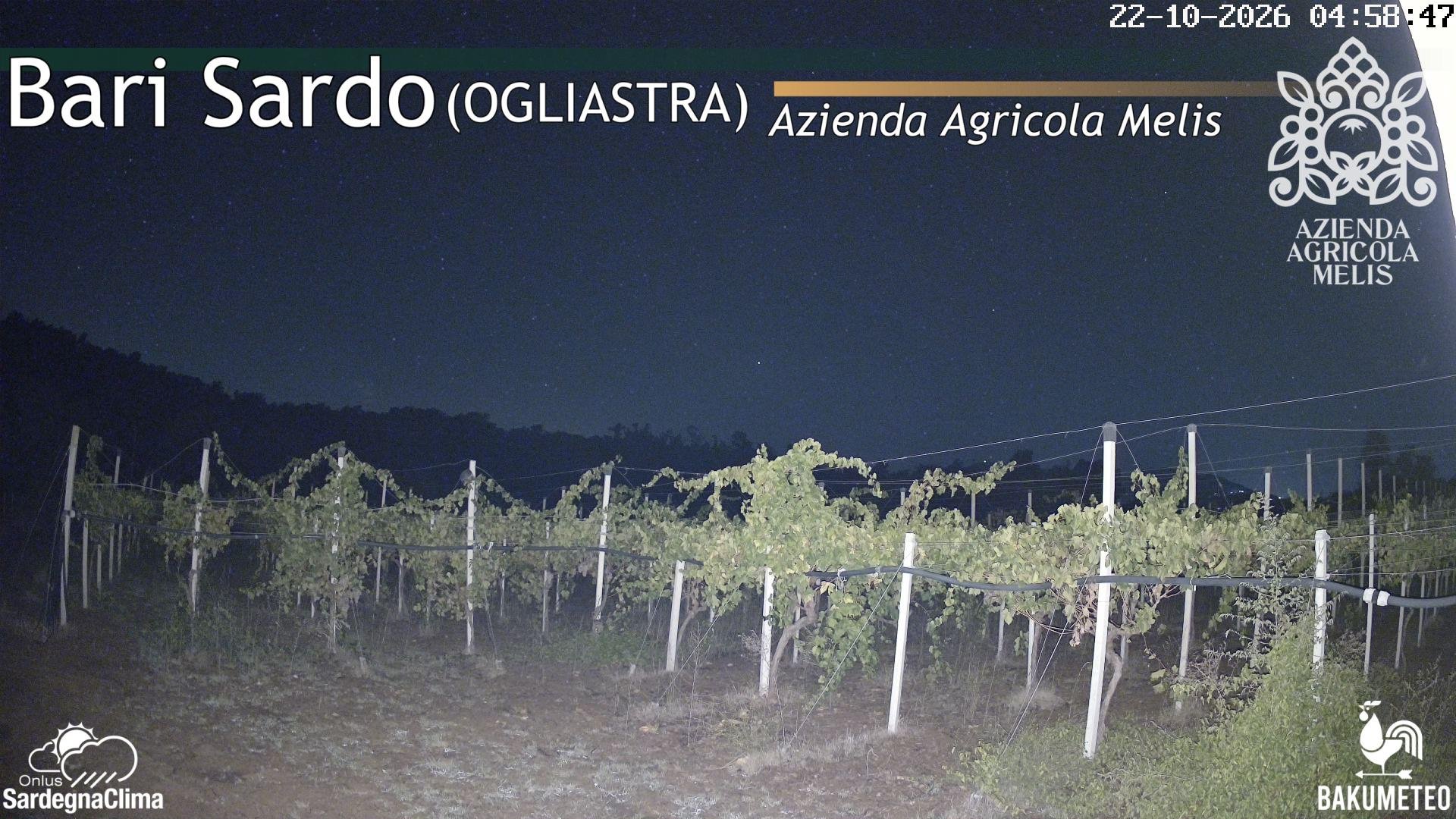 time-lapse frame, Bari Sardo webcam