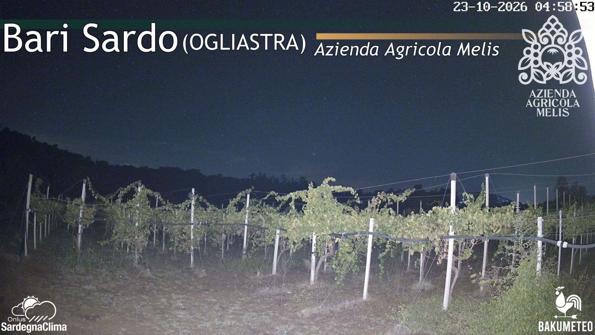 time-lapse frame, Bari Sardo webcam