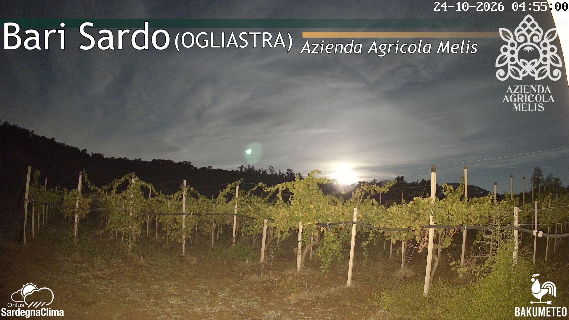 time-lapse frame, Bari Sardo webcam