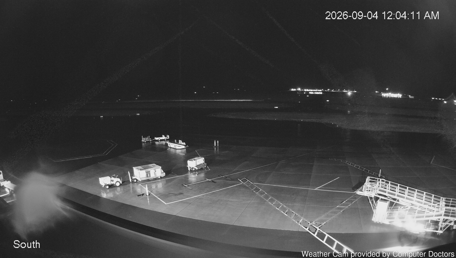 time-lapse frame, South webcam