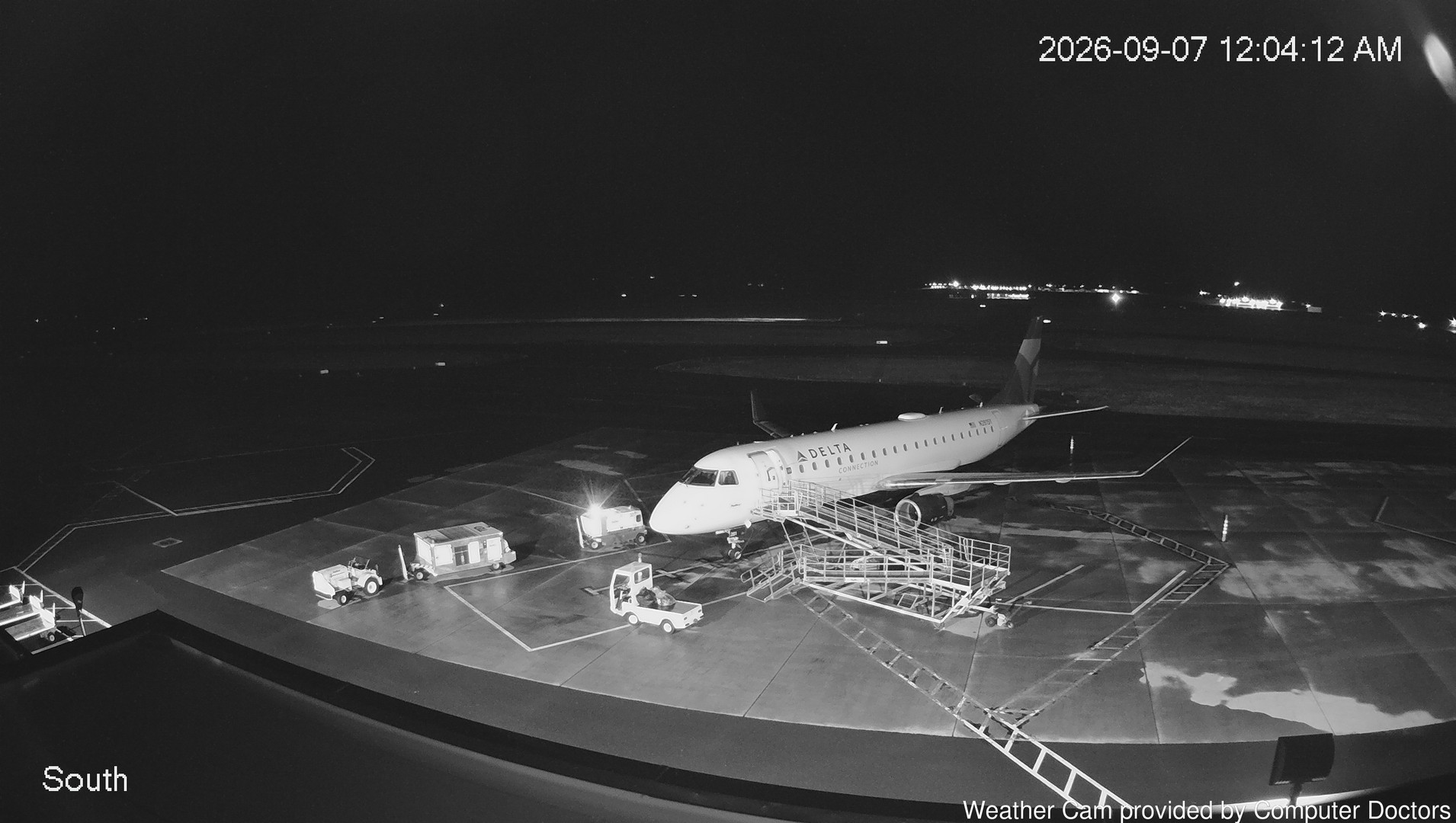 time-lapse frame, South webcam