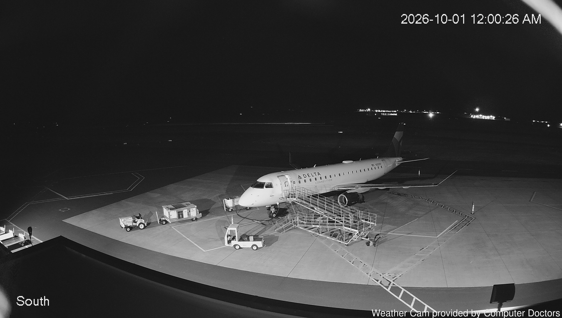 time-lapse frame, South webcam