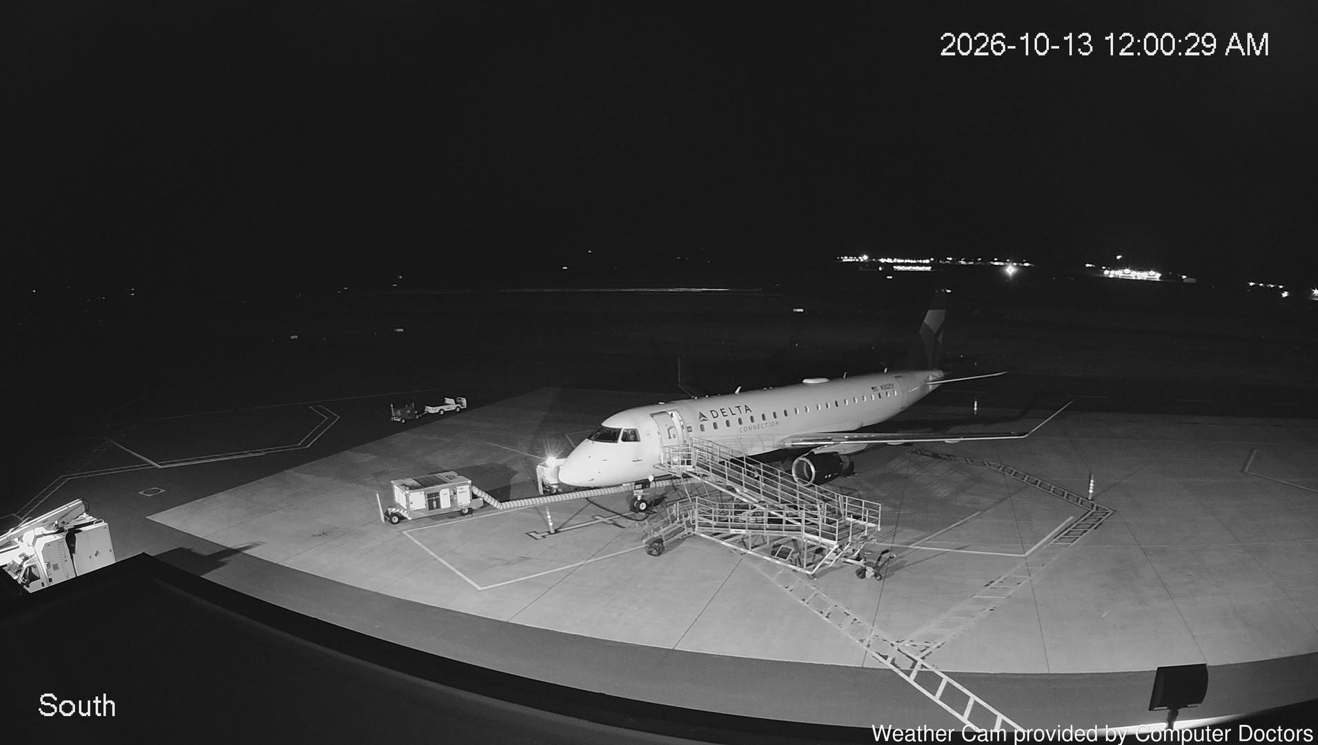 time-lapse frame, South webcam