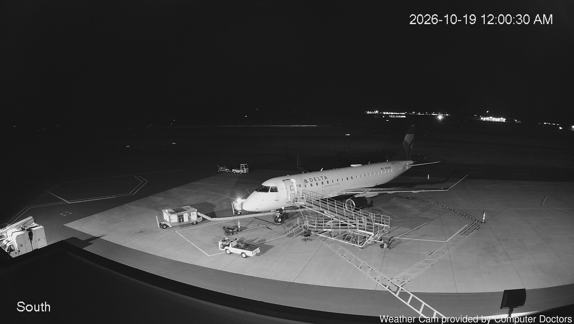time-lapse frame, South webcam