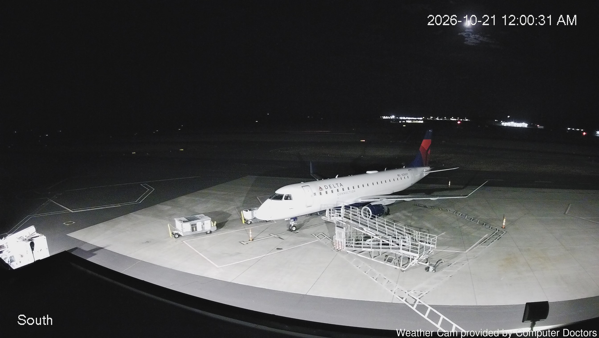 time-lapse frame, South webcam