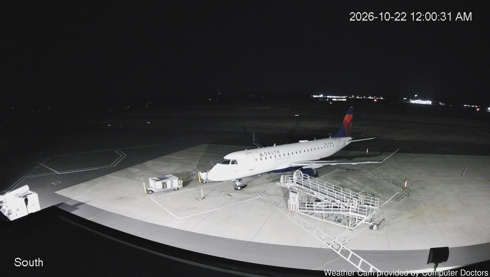 time-lapse frame, South webcam
