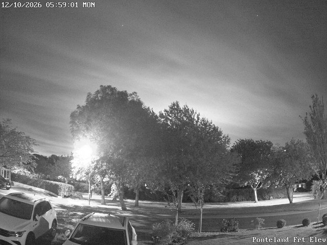time-lapse frame, Ponteland Front Elev webcam