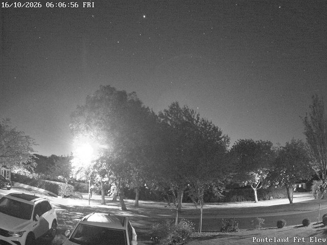 time-lapse frame, Ponteland Front Elev webcam