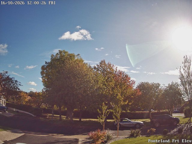 view from Ponteland Front Elev on 2026-10-16