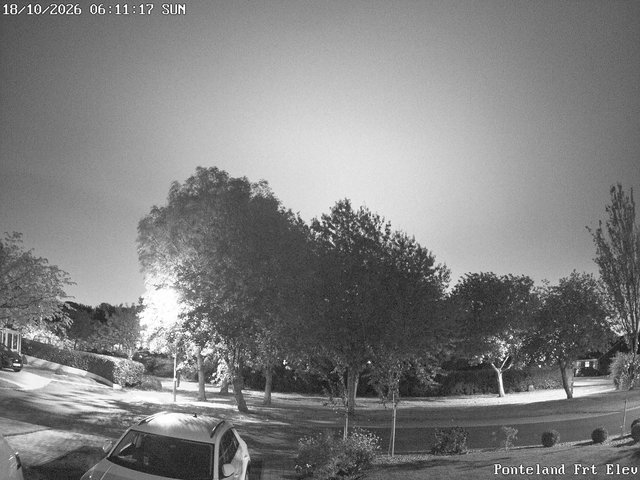 time-lapse frame, Ponteland Front Elev webcam