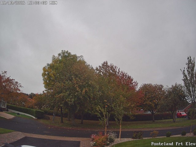 view from Ponteland Front Elev on 2026-10-19