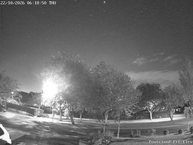 time-lapse frame, Ponteland Front Elev webcam