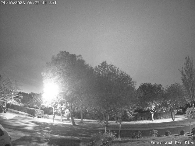time-lapse frame, Ponteland Front Elev webcam