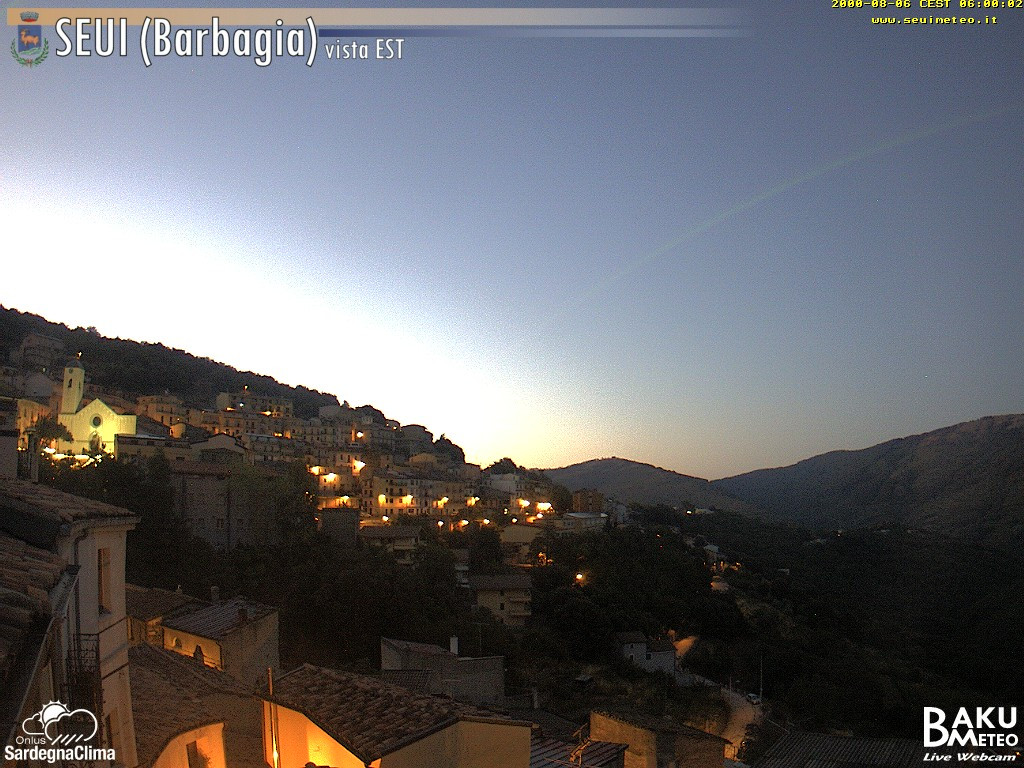 time-lapse frame, Seui EST webcam