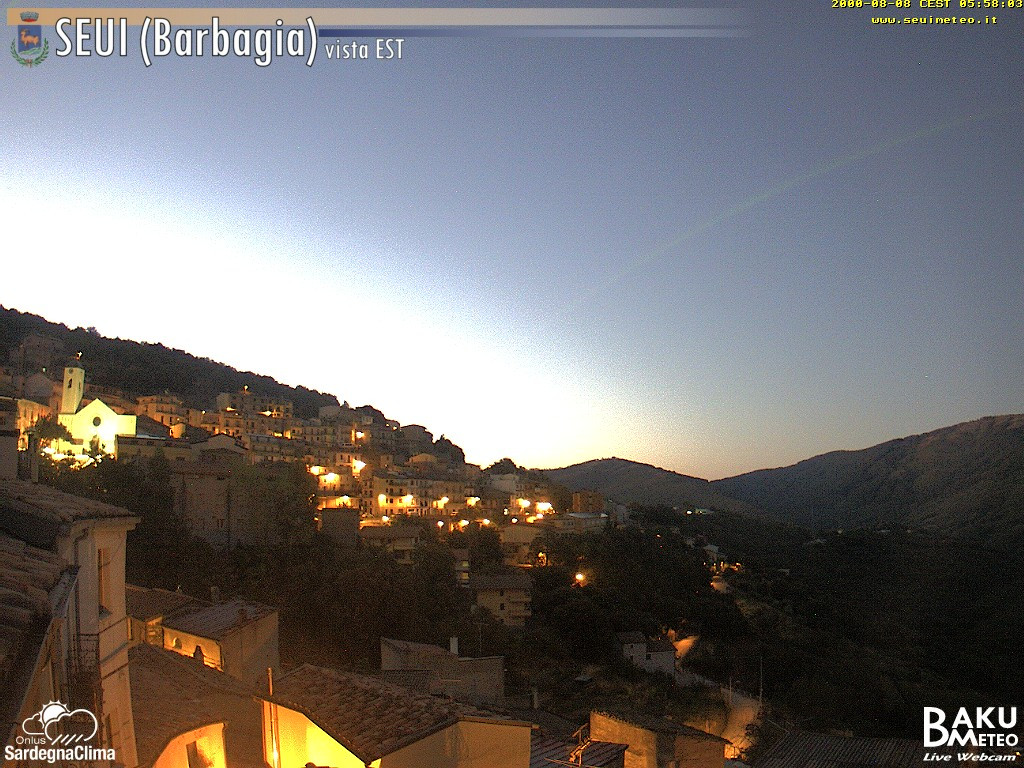 time-lapse frame, Seui EST webcam