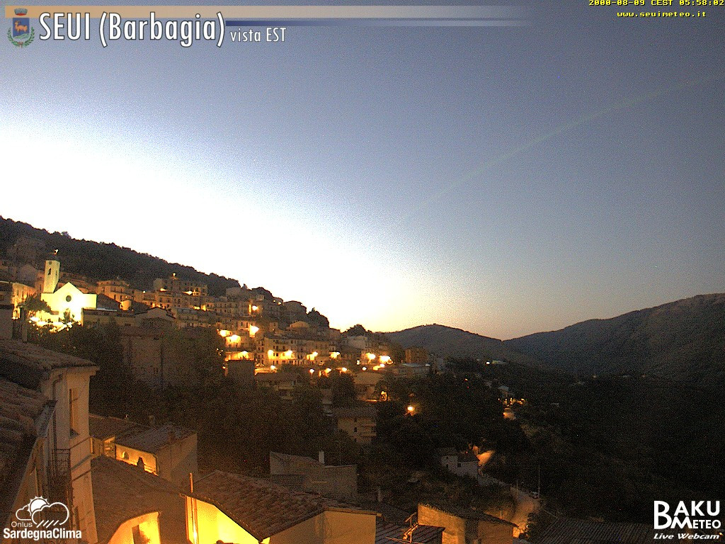 time-lapse frame, Seui EST webcam