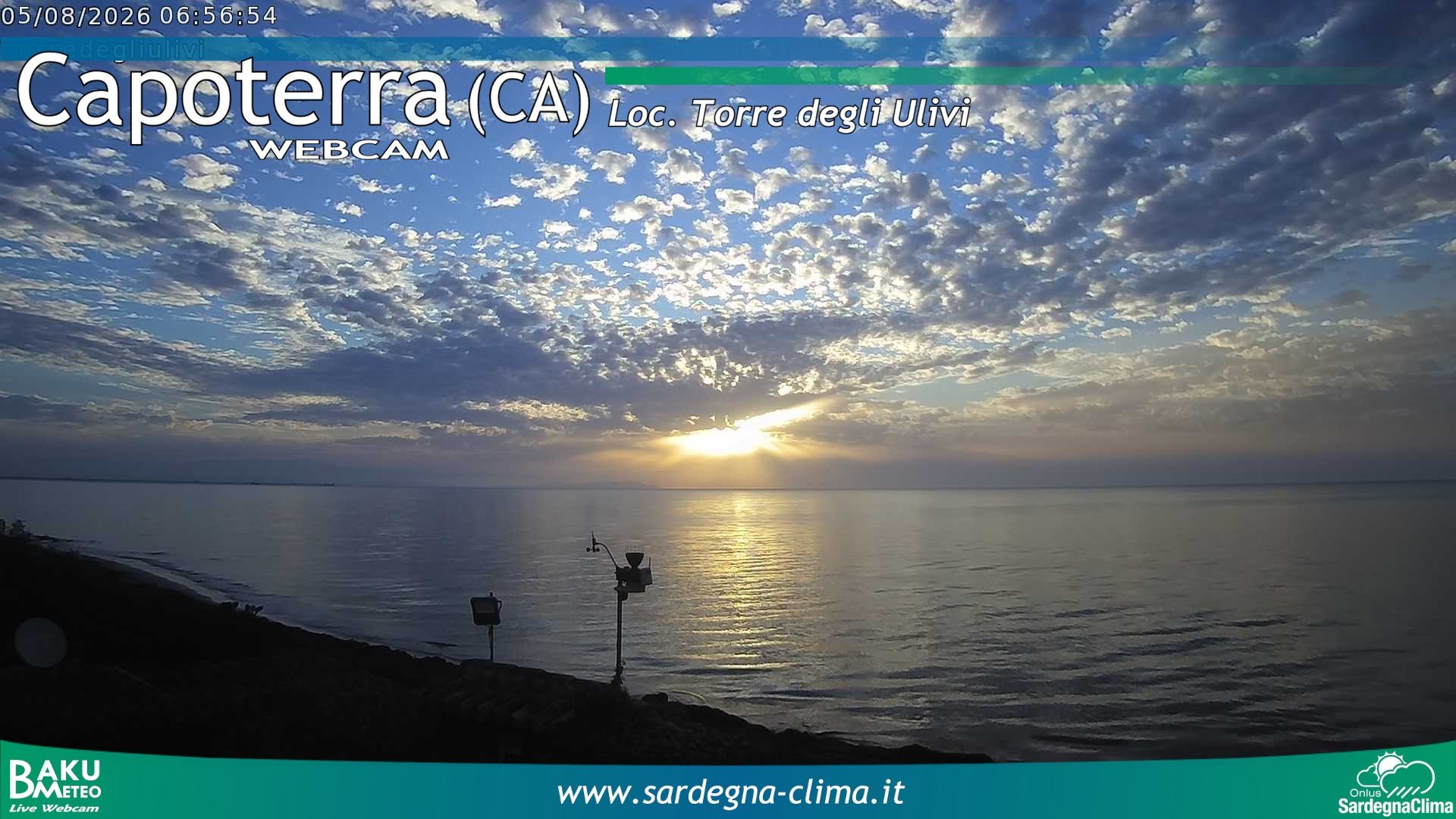 time-lapse frame, Capoeterra Torre degli Ulivi webcam