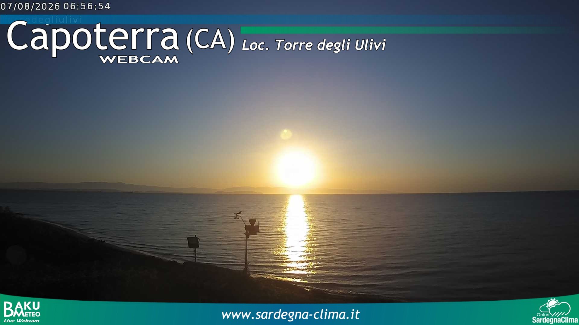 time-lapse frame, Capoeterra Torre degli Ulivi webcam