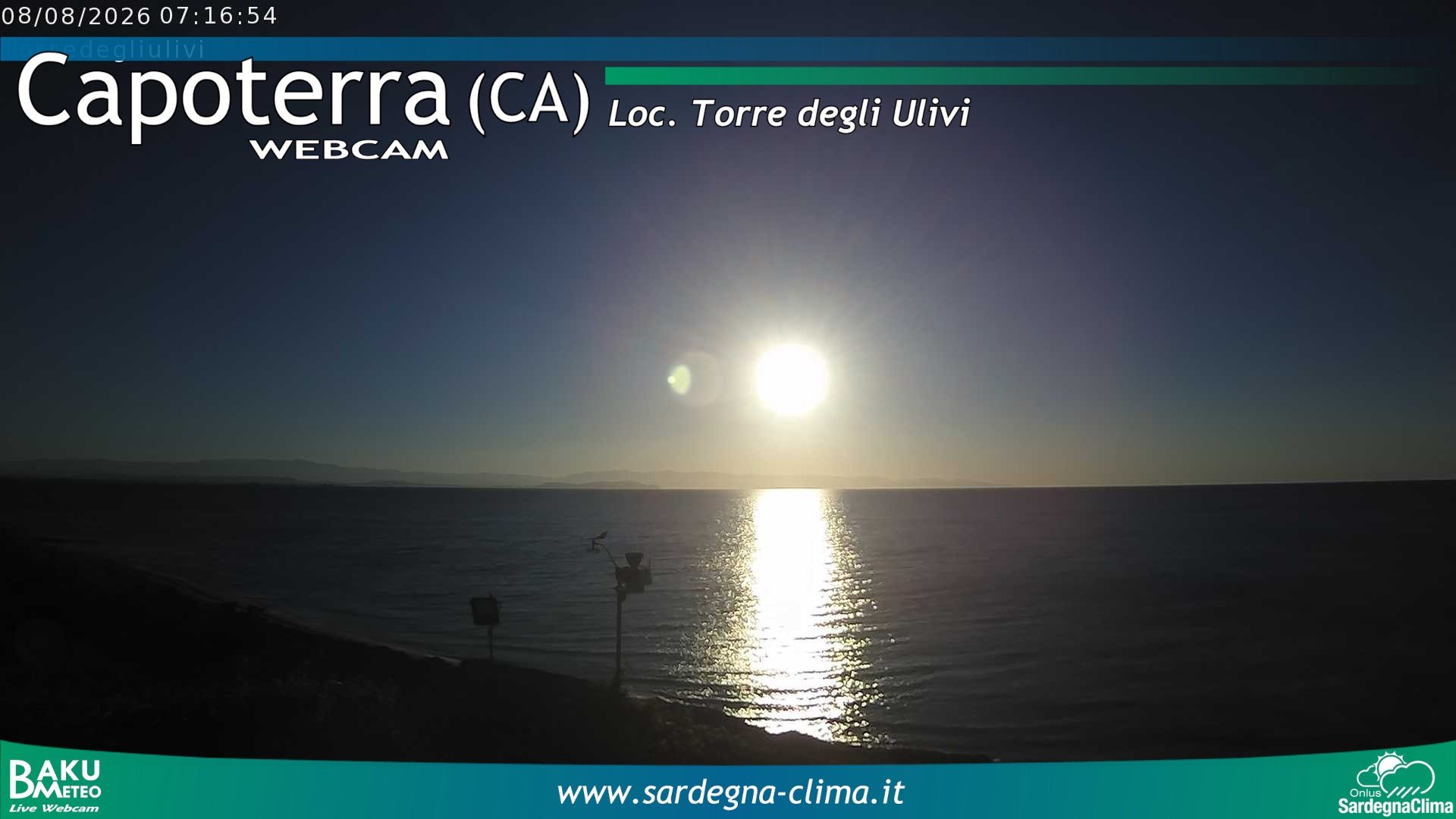 time-lapse frame, Capoeterra Torre degli Ulivi webcam