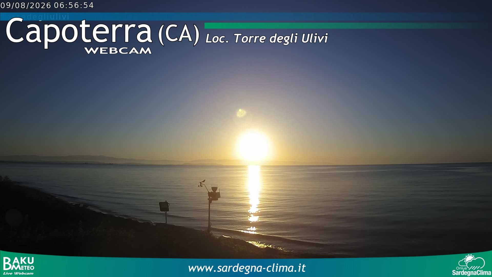 time-lapse frame, Capoeterra Torre degli Ulivi webcam