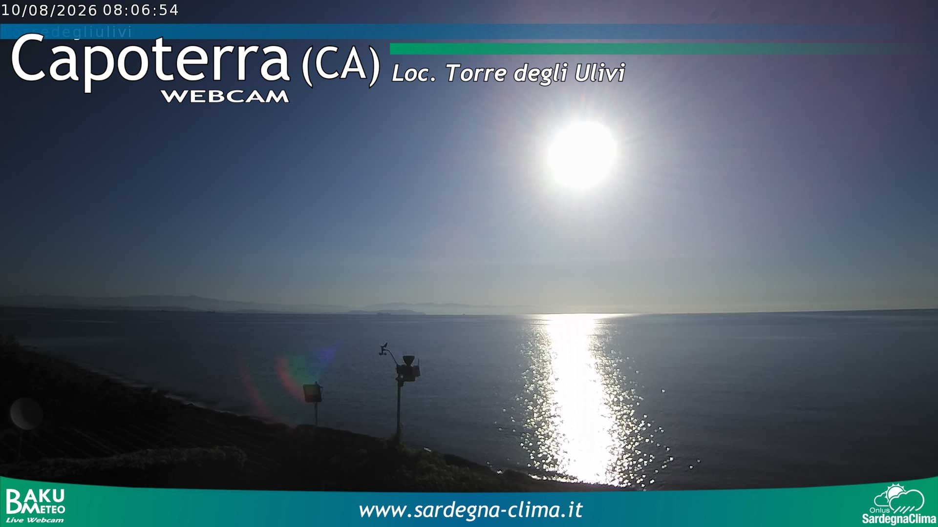 time-lapse frame, Capoeterra Torre degli Ulivi webcam