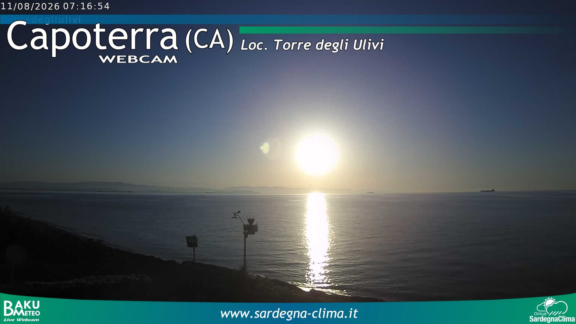 time-lapse frame, Capoeterra Torre degli Ulivi webcam
