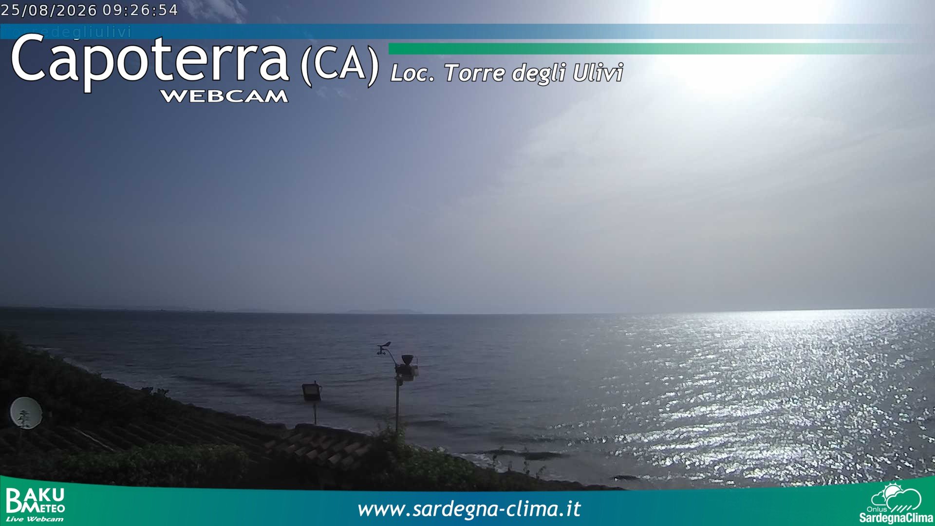 time-lapse frame, Capoeterra Torre degli Ulivi webcam