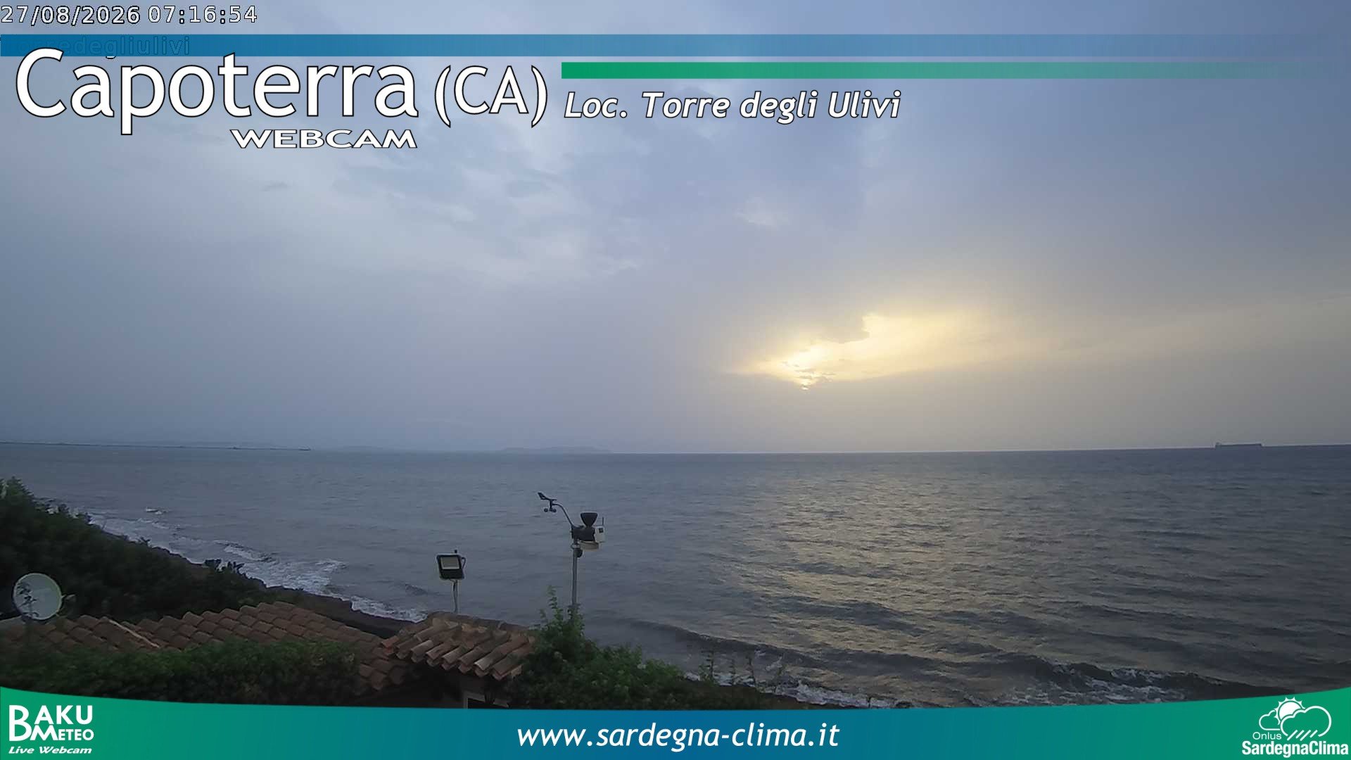 time-lapse frame, Capoeterra Torre degli Ulivi webcam