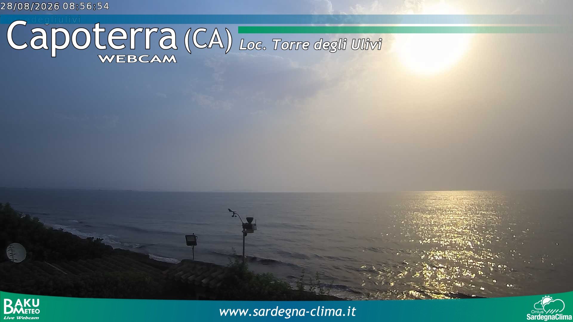time-lapse frame, Capoeterra Torre degli Ulivi webcam